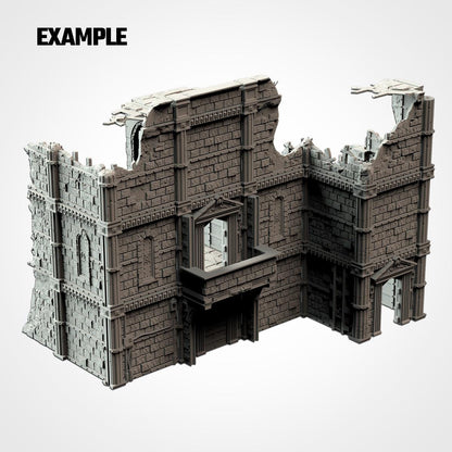 The Last Temples Modular Gothic Ruins Terrain {By TxarliFactory}