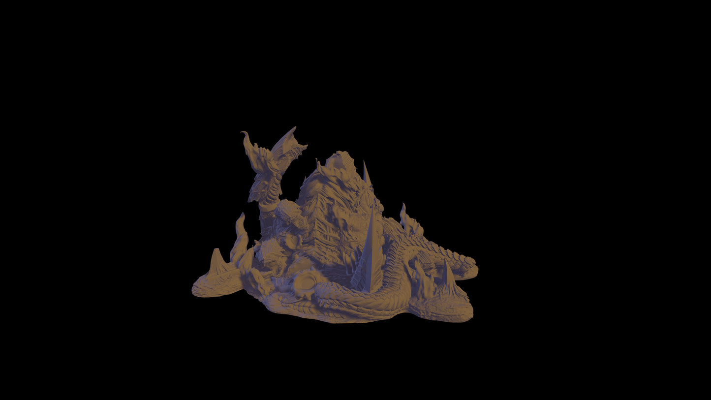 The Blood Host 50mm 75mm 100mm All Variants included w/ optional base {By 3DArtGuy}