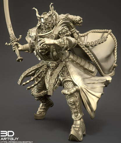 The Mounted Rider {By 3DArtGuy}