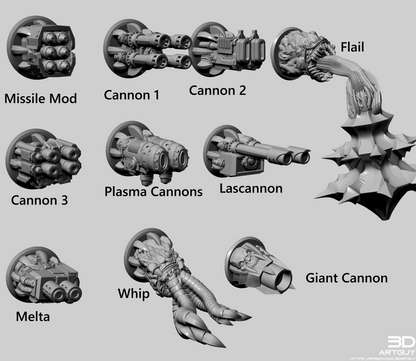 Infernal Crab Engine / Emperor's Crab | Sci-Fi Miniature
