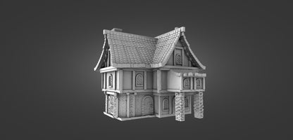 Fantasy Tabletop Workshop Model Interior or Exterior and Furniture for Interior! {By 3DArtGuy}