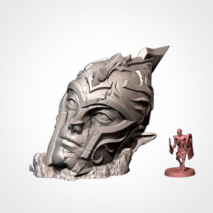 Elven Statues Terrain for Wargaming Fantasy D&D AoS and LOTR {By TxarliFactory}
