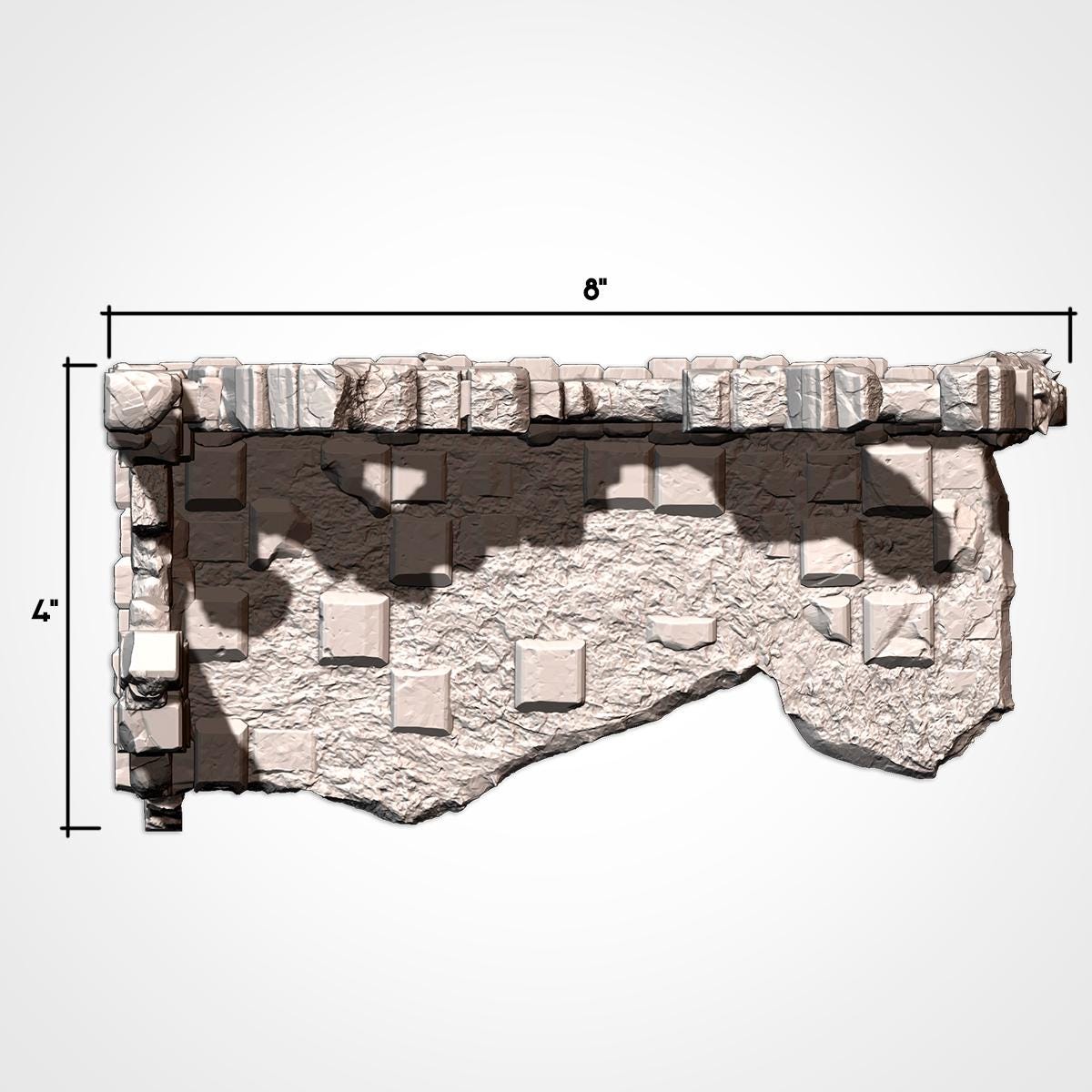 Abandoned Ruins GW Terrain w/ Ground Mats FULL set {By TXARLIFACTORY}