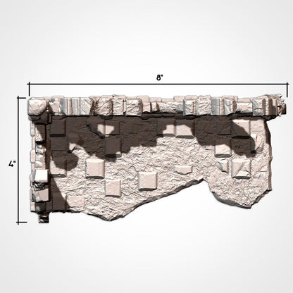 Abandoned Ruins GW Terrain w/ Ground Mats FULL set {By TXARLIFACTORY}