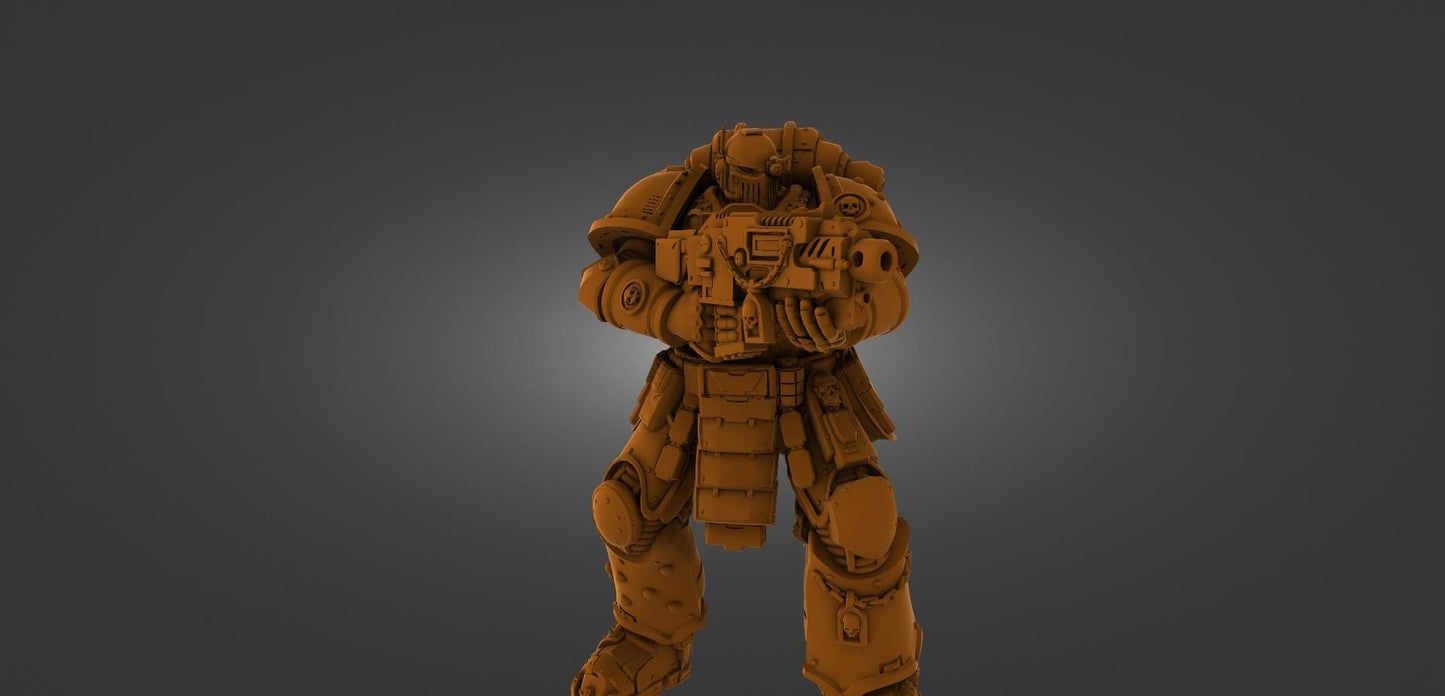 Giant Soldier Marine  5 Poses {By 3DArtGuy}