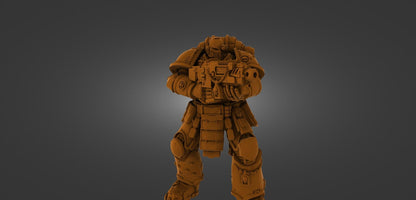 Giant Soldier Marine  5 Poses {By 3DArtGuy}