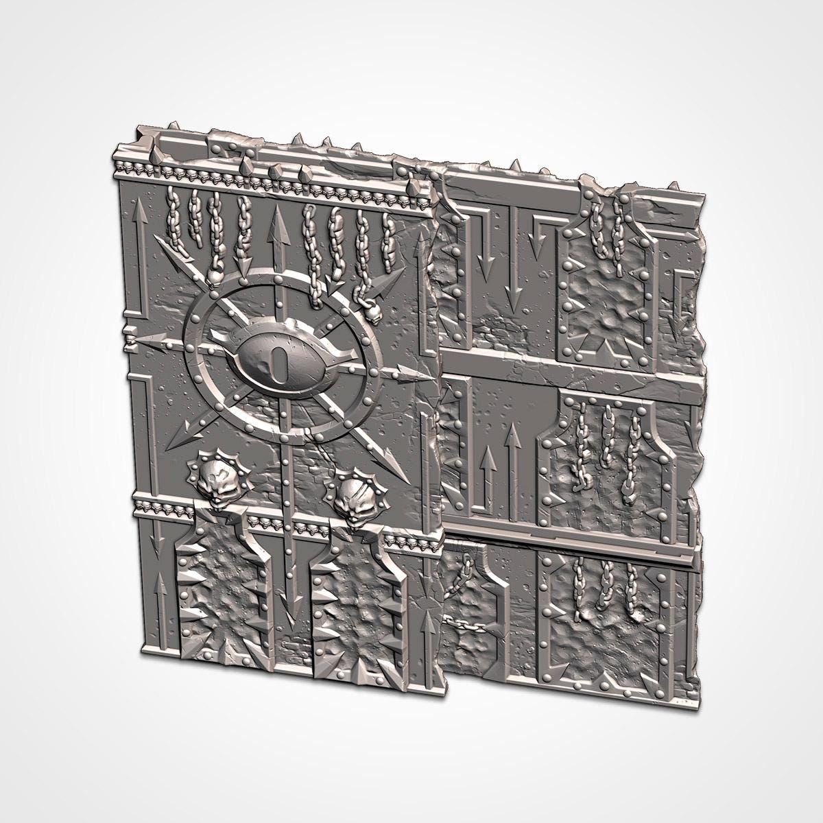 WTC Official Chaos Foldable Terrain Full Tournament READY Sets / Pieces - Official {TxarliFactory} Set (10th Edition)