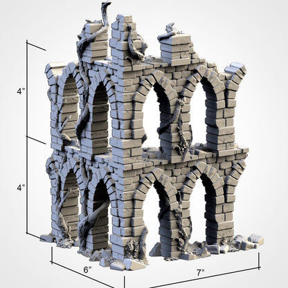 Abandoned City Ruins - Modular Terrain {By TXARLIFACTORY}
