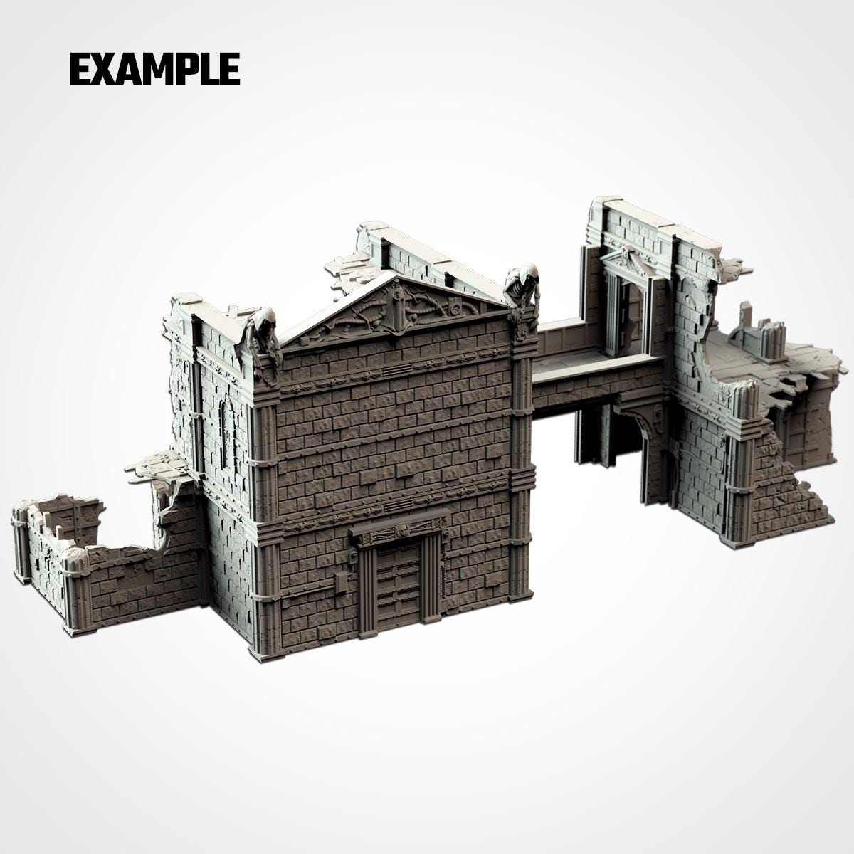 The Last Temples Modular Gothic Ruins Terrain {By TxarliFactory}