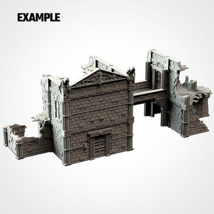 The Last Temples Modular Gothic Ruins Terrain {By TxarliFactory}