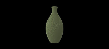 Golden Leaf Vase