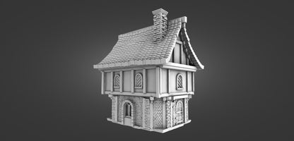 Fantasy Tabletop Workshop Model Interior or Exterior and Furniture for Interior! {By 3DArtGuy}