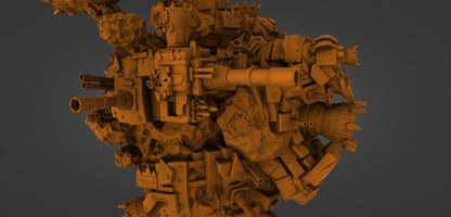 Orc Death Star 100mm - 500mm  Titan Proxy {By 3dArtGuy}