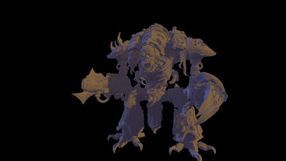 Corrupted Knight – 3 Epic Versions / Modular Parts Kit / Multiple Sizes