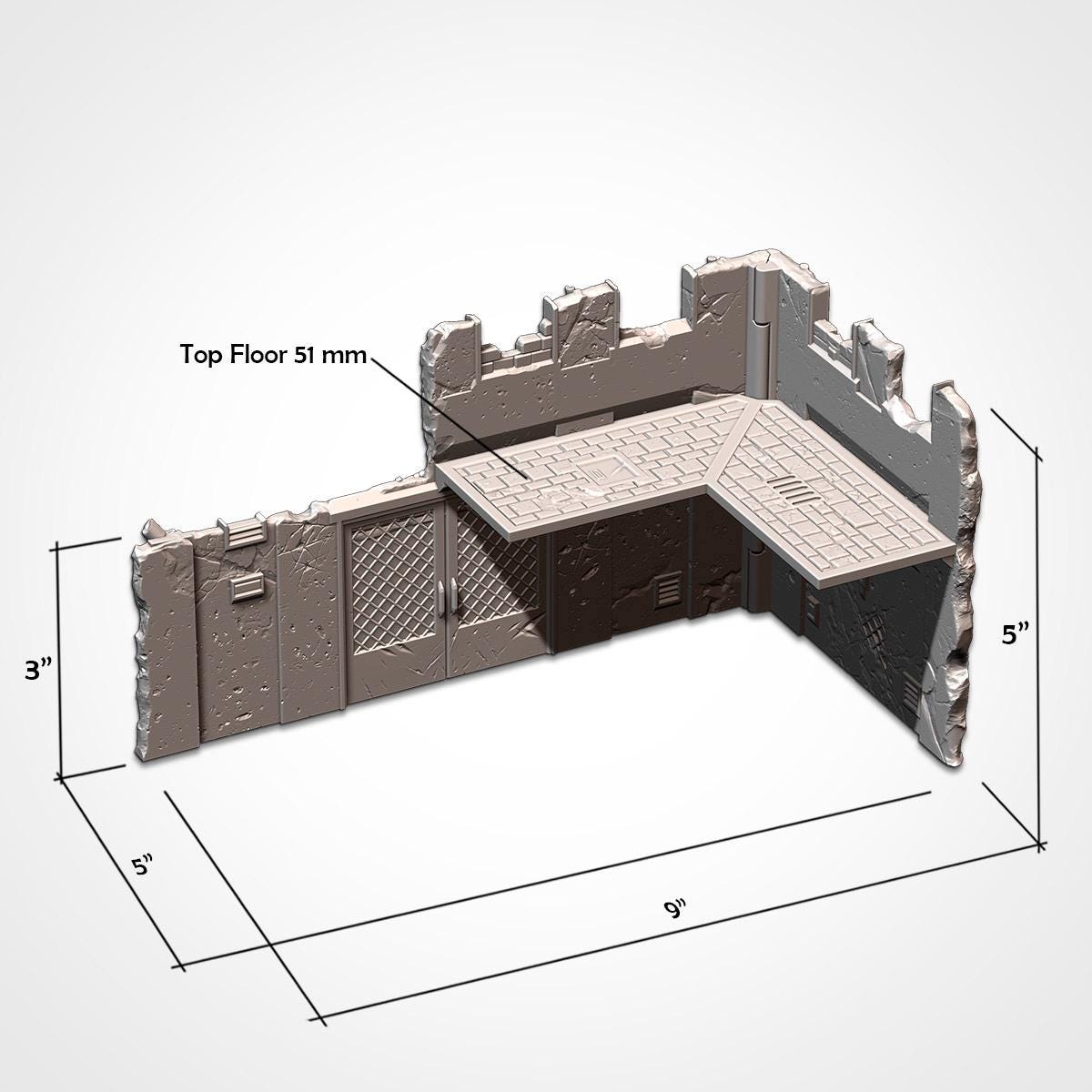 WTC Official Sovietic Foldable Terrain Full Tournament READY Sets / Pieces - Official {TxarliFactory} Set (10th Edition)