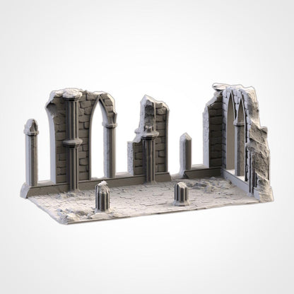 Temple Ruins - Modular Gothic Terrain Set {By TXARLIFACTORY}