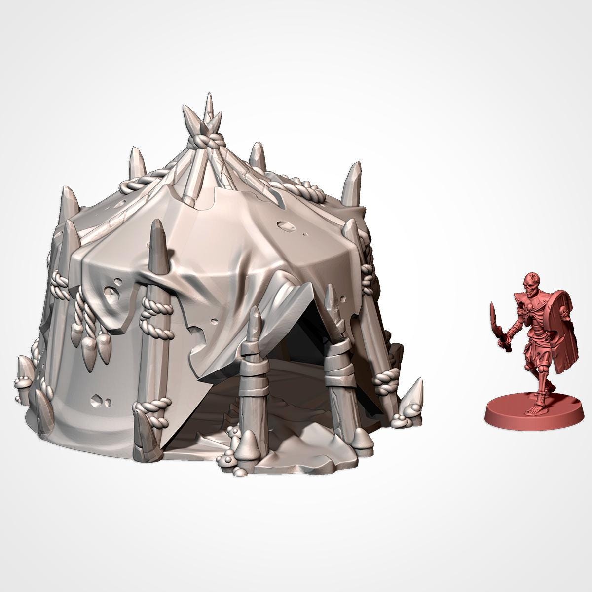 Goblin Camps – Full Fantasy Tribal Terrain Set by {TXARLIFACTORY}