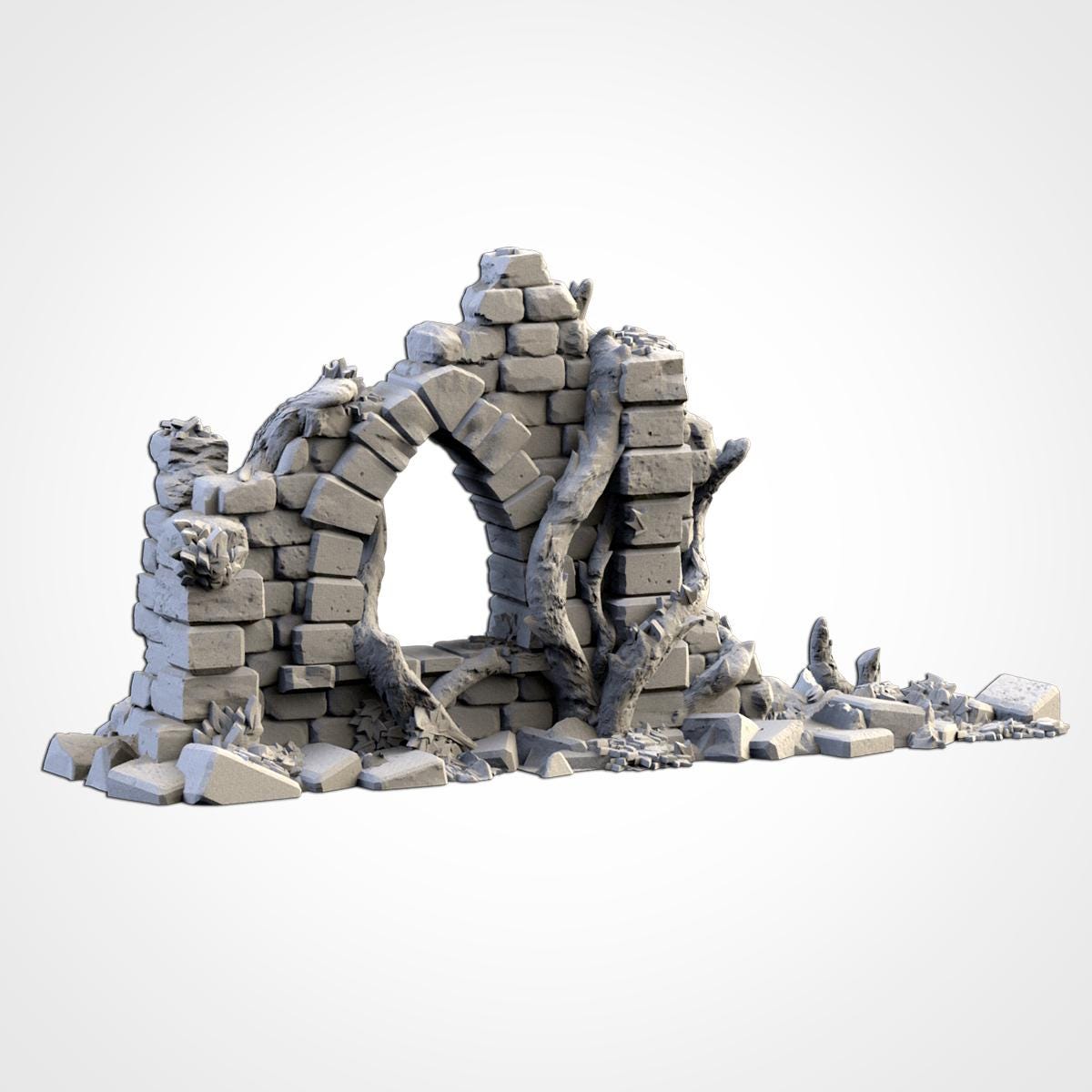 Abandoned City Ruins - Modular Terrain {By TXARLIFACTORY}