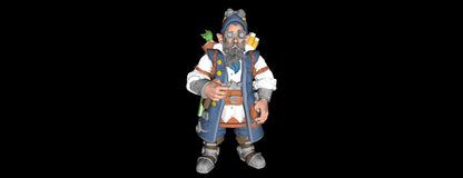 Gnome Alchemist Tinkerer Fantasy D&D 50mm 75mm 100mm 150mm {By 3DArtGuy}