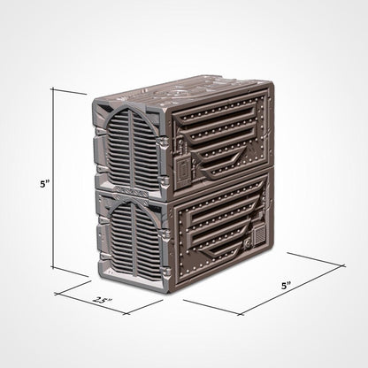 WTC Official Industrial Foldable Terrain Full Tournament READY Sets / Pieces - Official {TxarliFactory} Set (10th Edition)