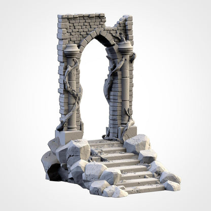 Abandoned City Ruins - Modular Terrain {By TXARLIFACTORY}