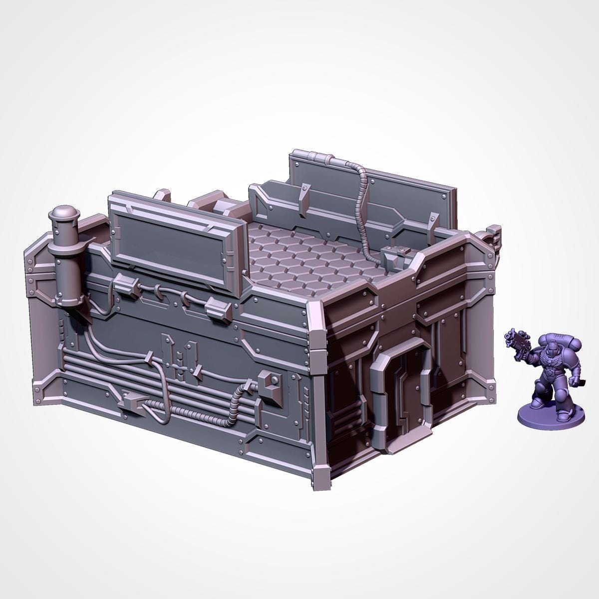 SCI-FI City Terrain - Modular Urban Warfare {By TxarliFactory}