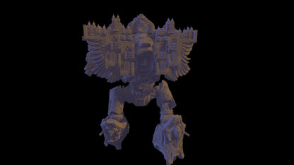 The Walking Cathedral Titan – Modular Weapons & Multiple Sizes {By 3dArtGuy}