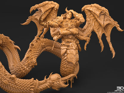 Chaos "Fully-Grim" Giant Snake Proxy- Model 100mm - 150mm -