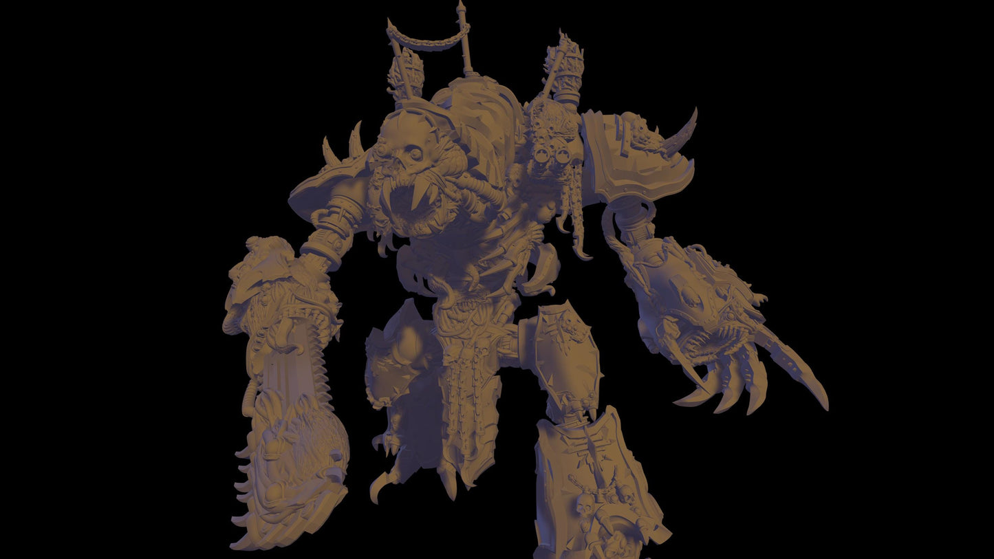 Corrupted Knight – 3 Epic Versions / Modular Parts Kit / Multiple Sizes