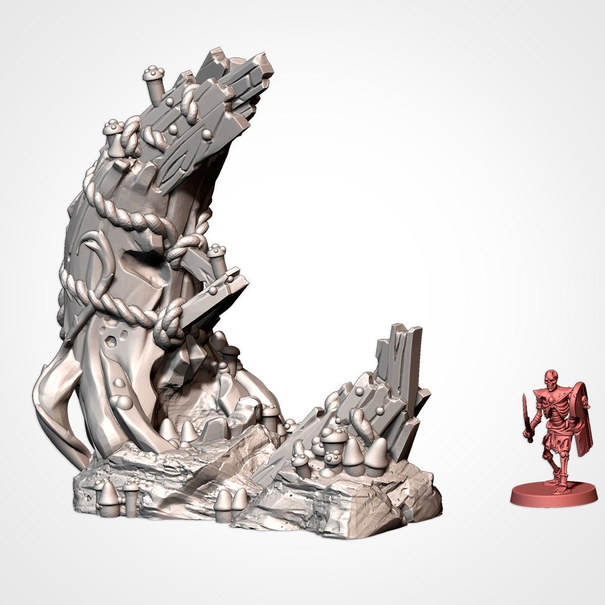 Goblin Camps – Full Fantasy Tribal Terrain Set by {TXARLIFACTORY}