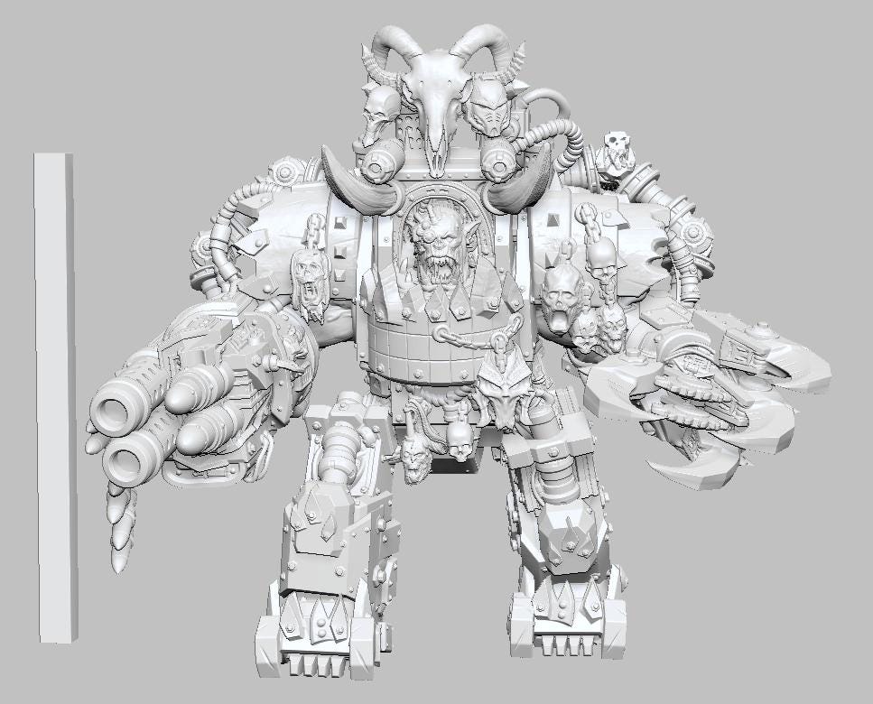 Orc King 2 Variants {By 3DArtGuy}