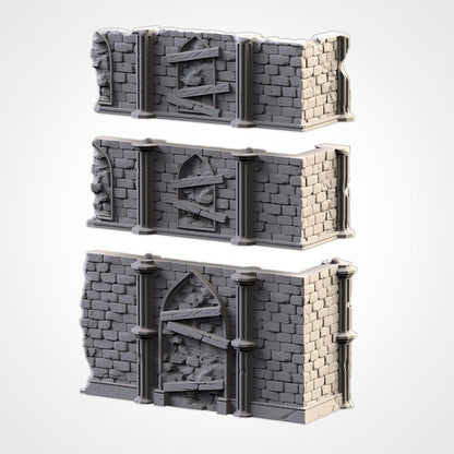 Temple Ruins - Modular Gothic Terrain Set {By TXARLIFACTORY}