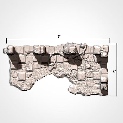 Abandoned Ruins GW Terrain w/ Ground Mats FULL set {By TXARLIFACTORY}