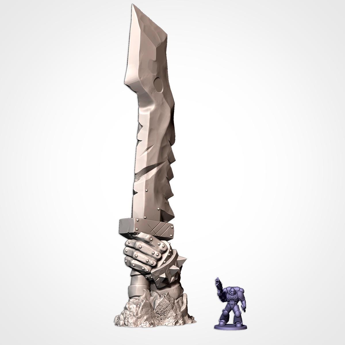 Orcish Monument Terrain- Full Set or Pieces {By TxarliFactory}