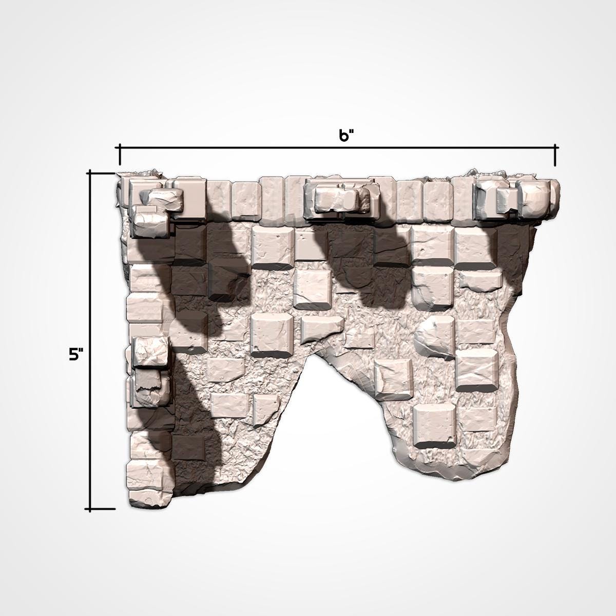 Abandoned Ruins GW Terrain w/ Ground Mats FULL set {By TXARLIFACTORY}