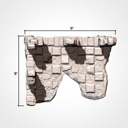 Abandoned Ruins GW Terrain w/ Ground Mats FULL set {By TXARLIFACTORY}