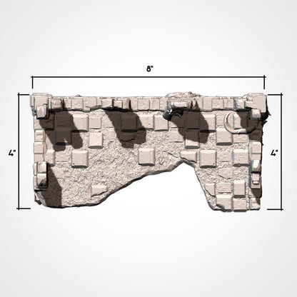 Abandoned Ruins GW Terrain w/ Ground Mats FULL set {By TXARLIFACTORY}