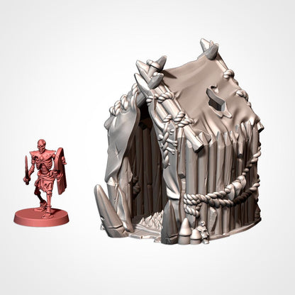 Goblin Camps – Full Fantasy Tribal Terrain Set by {TXARLIFACTORY}