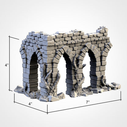 Abandoned City Ruins - Modular Terrain {By TXARLIFACTORY}