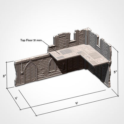 WTC Official Cathedral Foldable Terrain Full Tournament READY Sets / Pieces - Official {TxarliFactory} Set (10th Edition)
