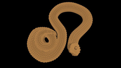 Chaos "Fully-Grim" Giant Snake Proxy- Model 100mm - 150mm -