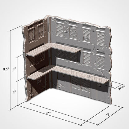 WTC Official Sovietic Foldable Terrain Full Tournament READY Sets / Pieces - Official {TxarliFactory} Set (10th Edition)