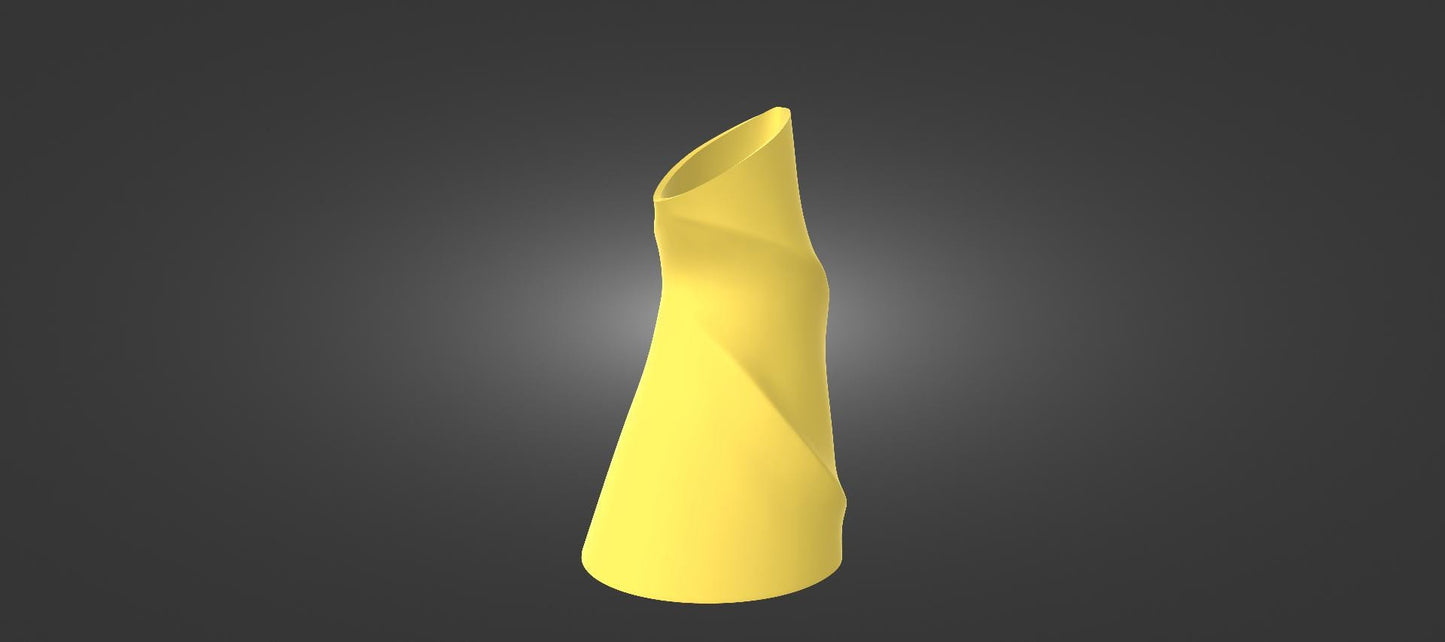 The Quiet Spiral Vase