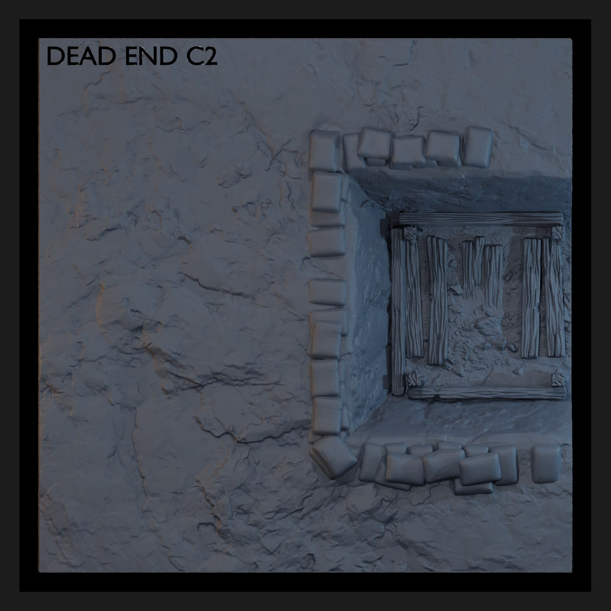 Golgotha Trenchline dead-end modular trench tile