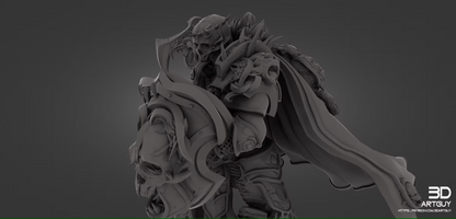 GrimKnight Miniature Ranged & Melee Parts Included Wargaming Proxy