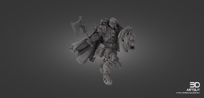 GrimKnight Miniature Ranged & Melee Parts Included Wargaming Proxy