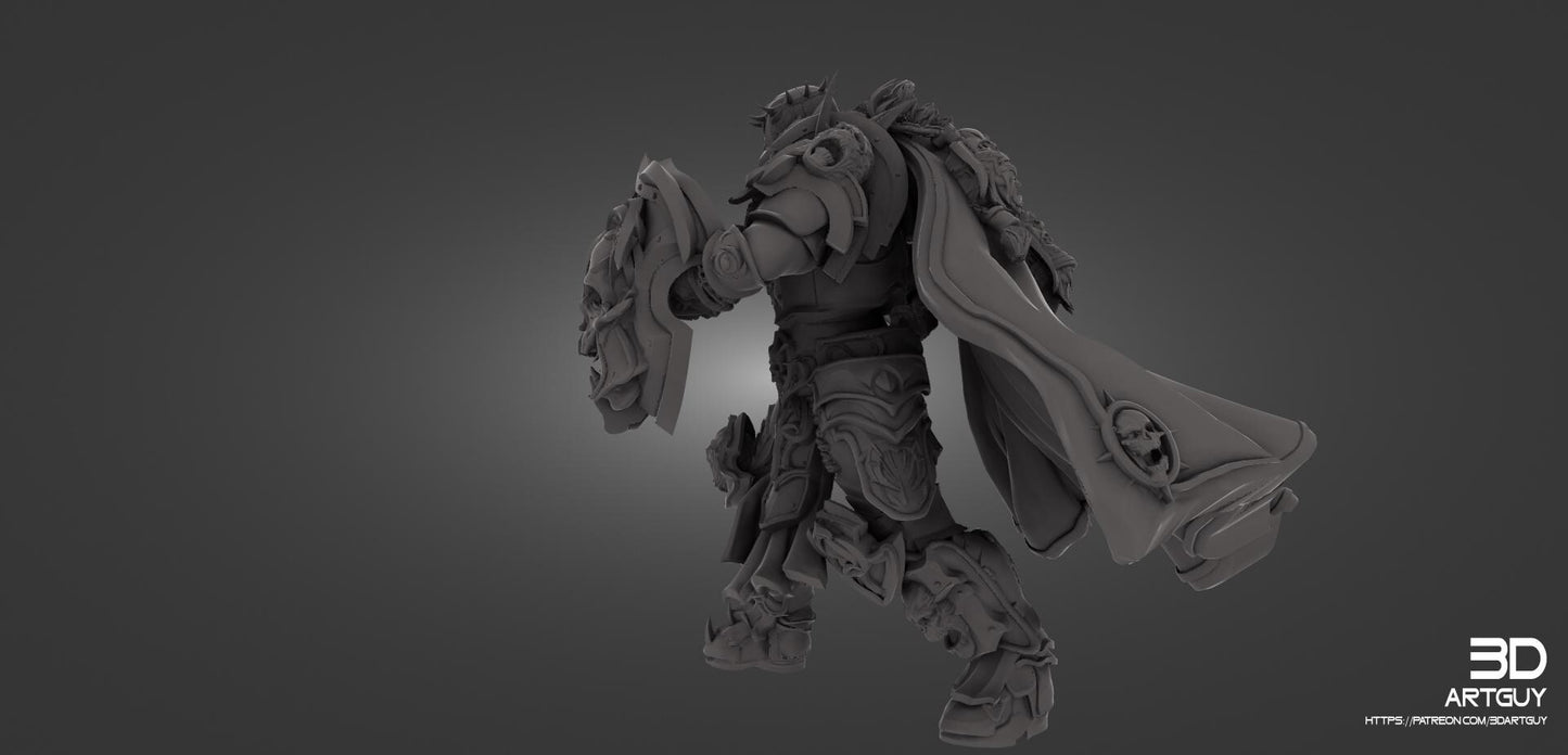 GrimKnight Miniature Ranged & Melee Parts Included Wargaming Proxy