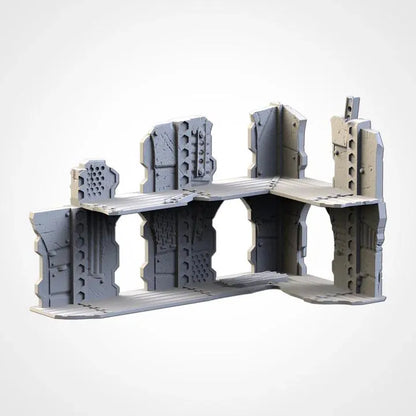 Post Apocalyptic Ruined WTC Terrain Short Set or Pieces {By TxarliFactory}