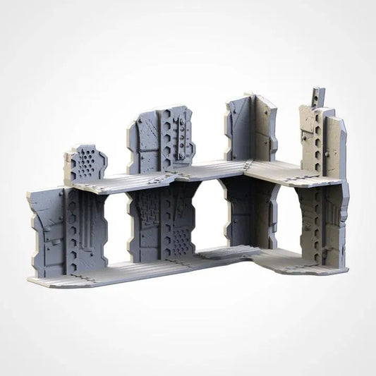 Post Apocalyptic Ruined WTC Terrain Short Set or Pieces {By TxarliFactory}