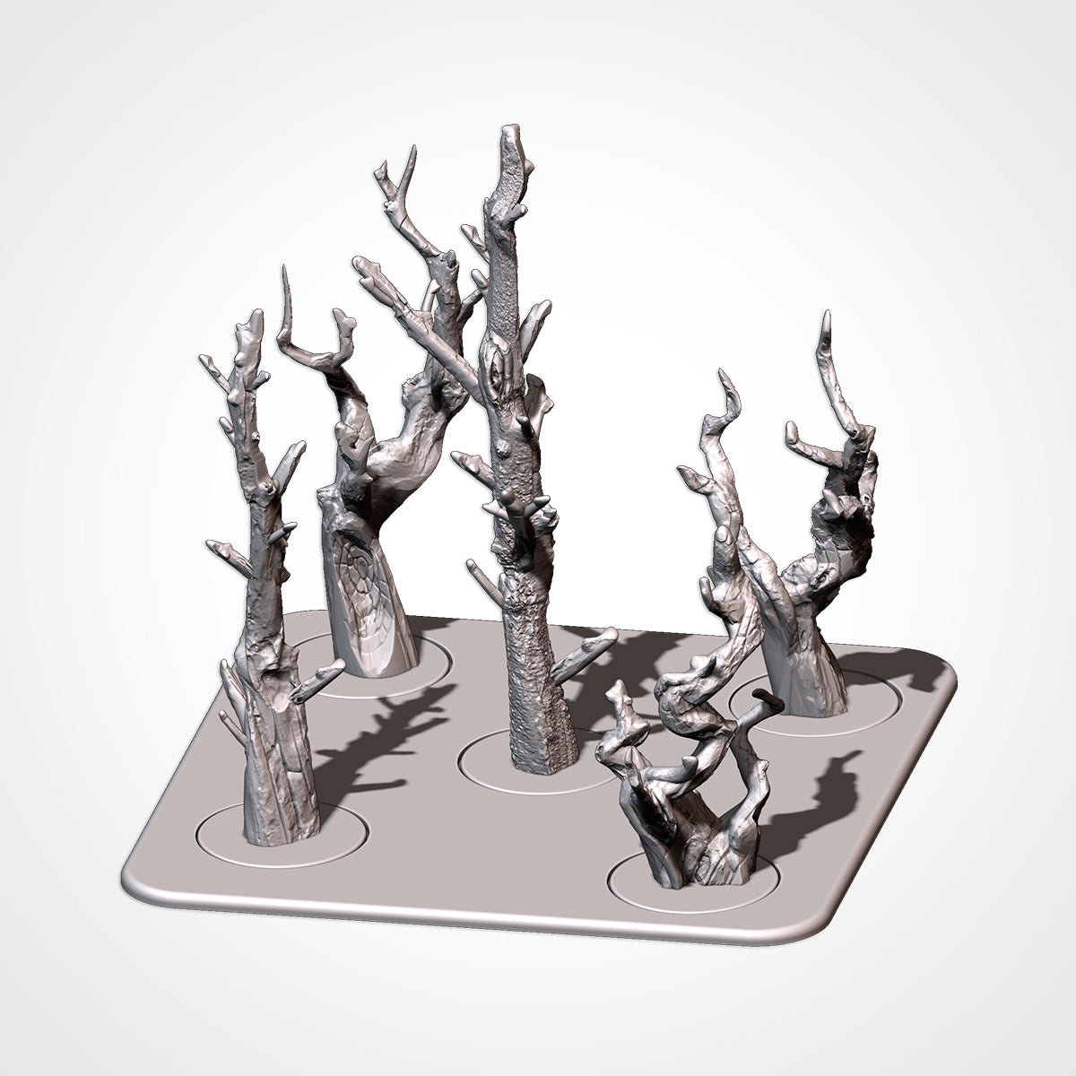 Dead Forests – Txarli Factory 3D Printed Tabletop Terrain (28-32mm) - image 1